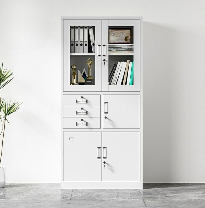 2 Door Office Cabinet with Safe