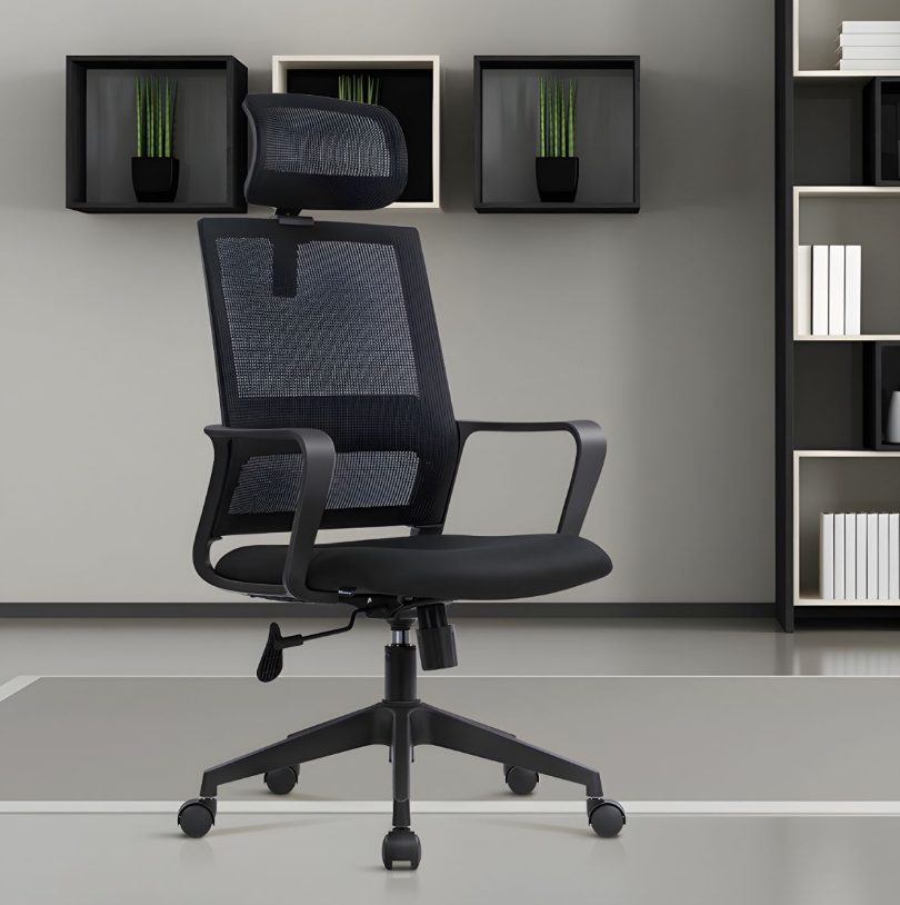 Ergonomic Headrest Office Seat