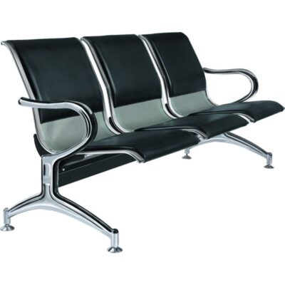 3 link padded waiting bench
