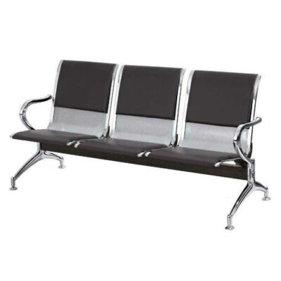 3-link padded waiting bench