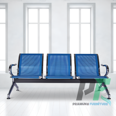 3-Link Non Padded Reception Bench