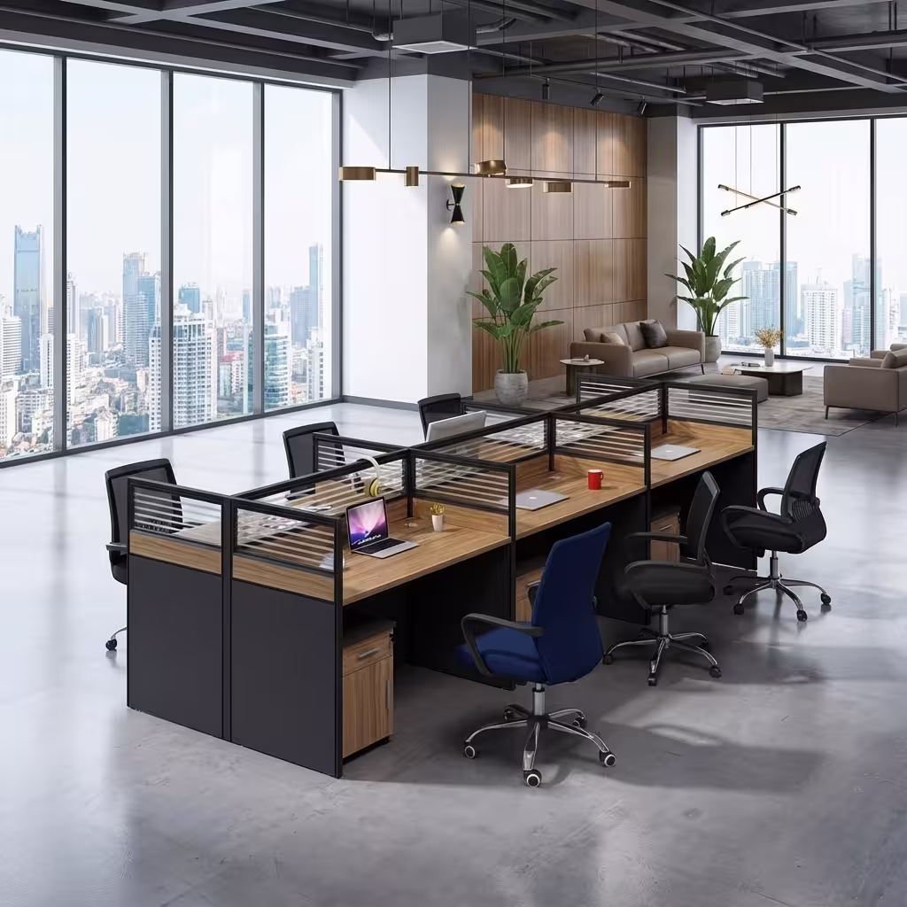 6 Way Modular Workstation - Image 4