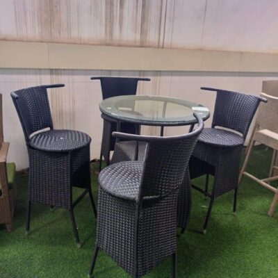 Outdoor Rattan 4-Seater Set