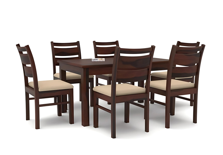 6-Seater Wooden Dinning Set - Image 4