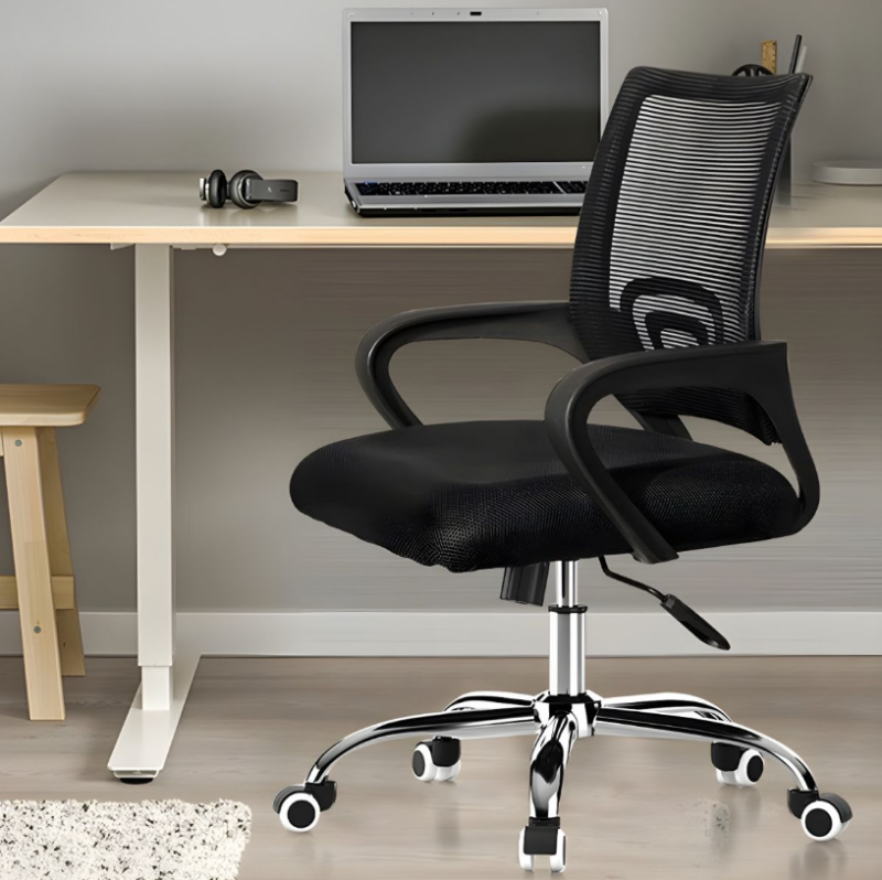 Low Back Mesh Office Chair - Pramukh Furniture