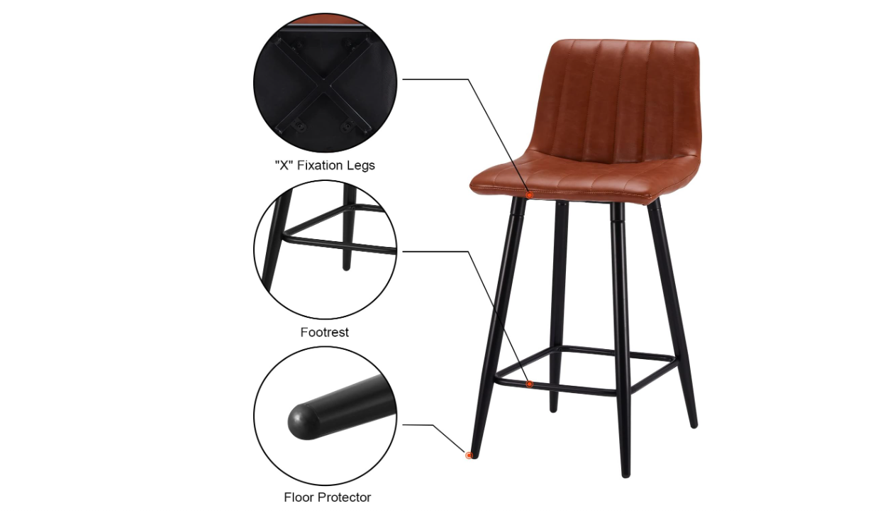 Modern Counter Height Barstool