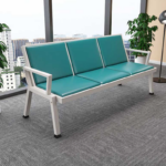 Green Heavy Duty Waiting Bench