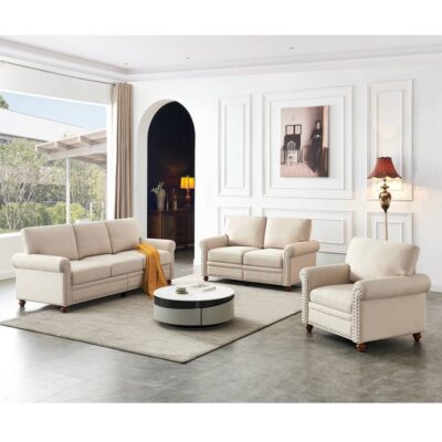 Fabric Modern Sofa Set