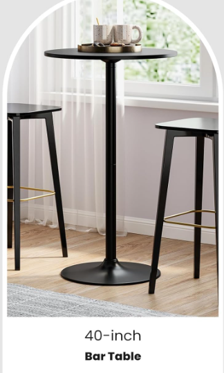 Circular Cocktail High Table - Image 4