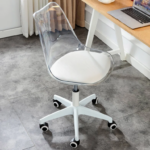 Clear Swivel Task Chair