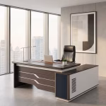 1.8m executive office desk with modern design and spacious layout