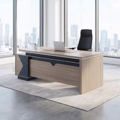 1.8m executive office desk with modern design and spacious layout