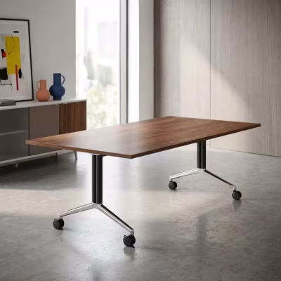 2.4m foldable conference table with modern design