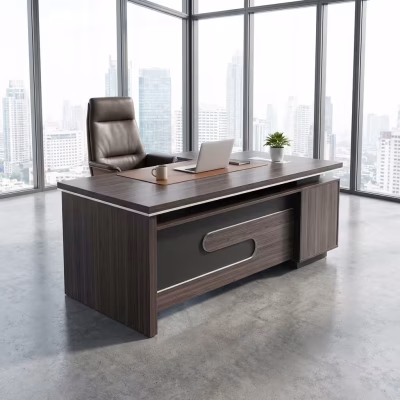 1.6m executive office desk with modern design and spacious layout