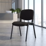 Tosca waiting office chair with cushioned seat and metallic frame