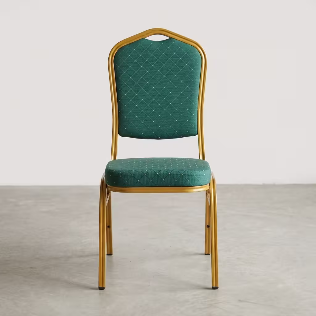 Green Gold Banquet Chair - Image 3
